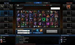 英雄联盟征召模式 英雄联盟征召模式